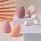 7Pcs Makeup Sponge Cosmetic Puff Foundation Sponges Blender Beauty Egg Powder Puffs Make Up Accessories Women Makeup Tools