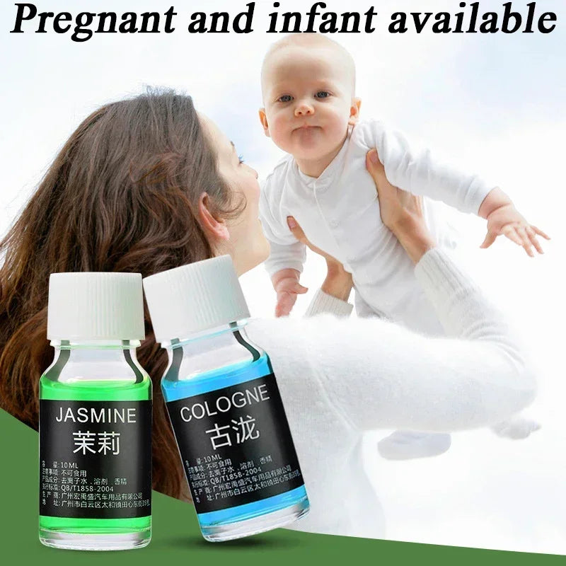 10ml Car Perfume Refill Air Freshener Natural Plant Essential Oil Aroma Diffuser Fragrance Humidifier Essential Oil Freshener