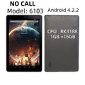 10.1 Inch QDYS Android 8.1 Phone Call Tablet 2GB RAM 16GB ROM Dual Camera 1280*800 IPS Quad-Core 1.3GHz MTK6735 CPU SIM Card