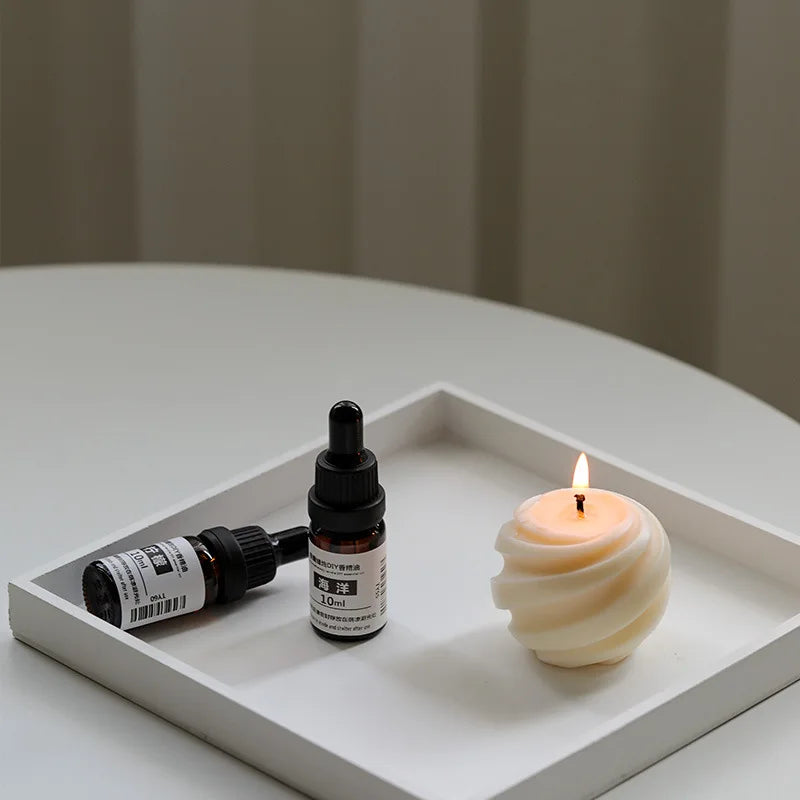 10ml Candle Scents Oil Soluble Essence DIY Aromatherapy Candle Essential Oil Handmade Soap Gypsum Expanded Fragrance Crystal