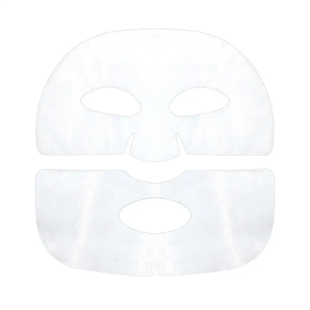 1/5pcs Collagen Protein Hydrogel Membrane White Translucency Smooth Facial Deep Moisturizing Mask Sleek Moisturizing Disposable