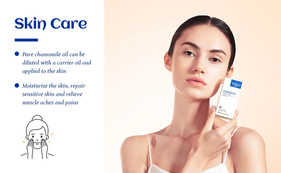 100ML Chamomile Essential Oils,100% Pure Floral Oil for Diffuser, Humidifier, Massage, Valentine's Day, Mother's &Father' Gifts