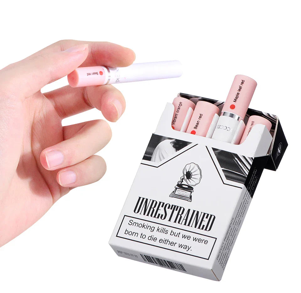 4 Colors Makeup Lipstick Cosmetics Lipstick Set Lip Tint Lip Gloss Waterproof Maquillaje Matte Long Lasting Make Up Pomade Kits