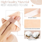 1pcs Washable Velvet Foundation Puff Triangle Powder Puff Soft Makeup Sponge for Face Make Up Eye Contouring Shadow