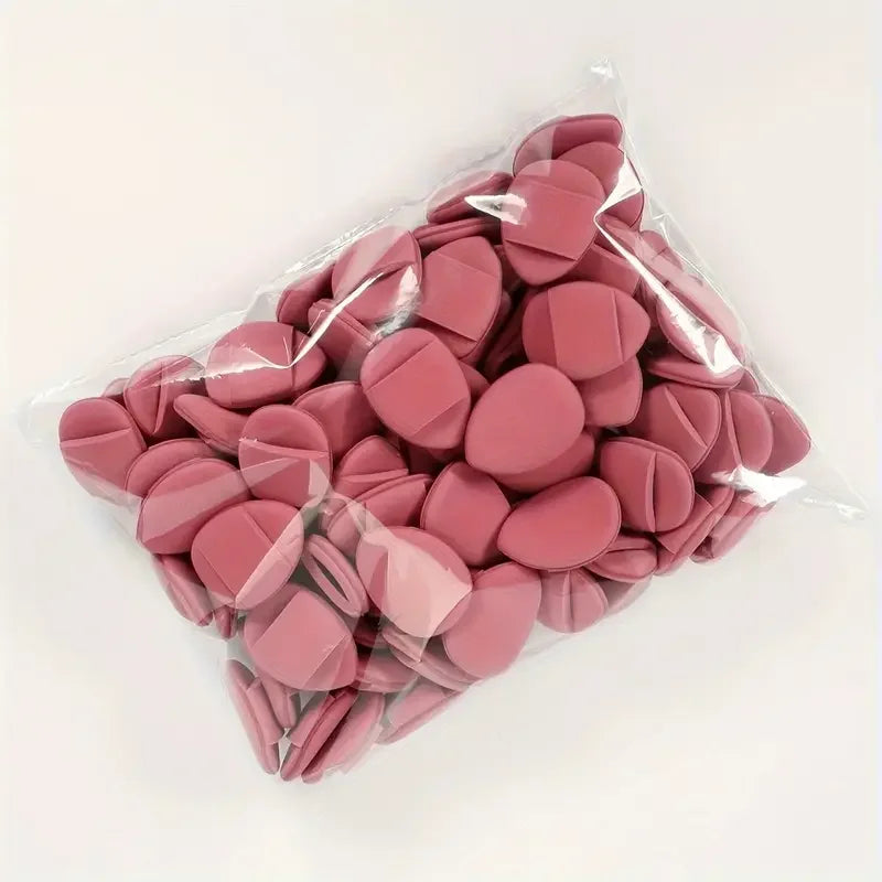 20pcs Finger Air Cushion Sponge Powder Puff Set, Makeup Puff, For Liquid Foundation, Powder Foundation, Concealer.