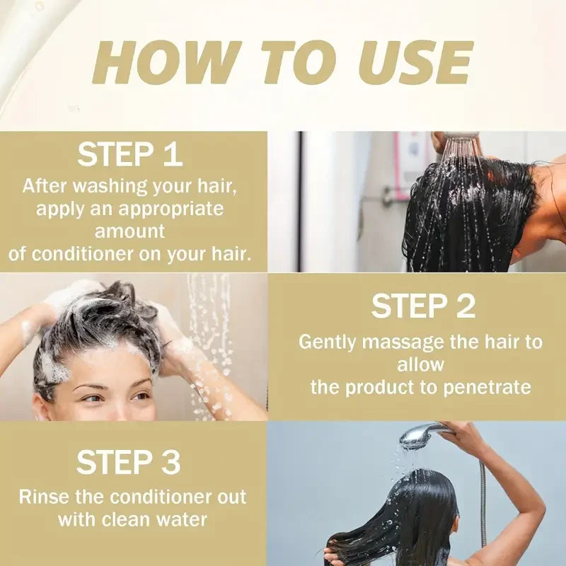 100g Collagen Keratin Care Hair Mask  Reduce Dryness Frizz Prevent Hair Splitting Soften Oil Control Moisturizer Conditioner