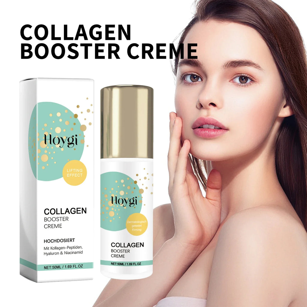 Collagen Peptide Face Lotion 50ml Anti Wrinkle Firms Hydrates Skin Boosts Barrier Niacinamide Moisturizer for Smooth Plump Skin