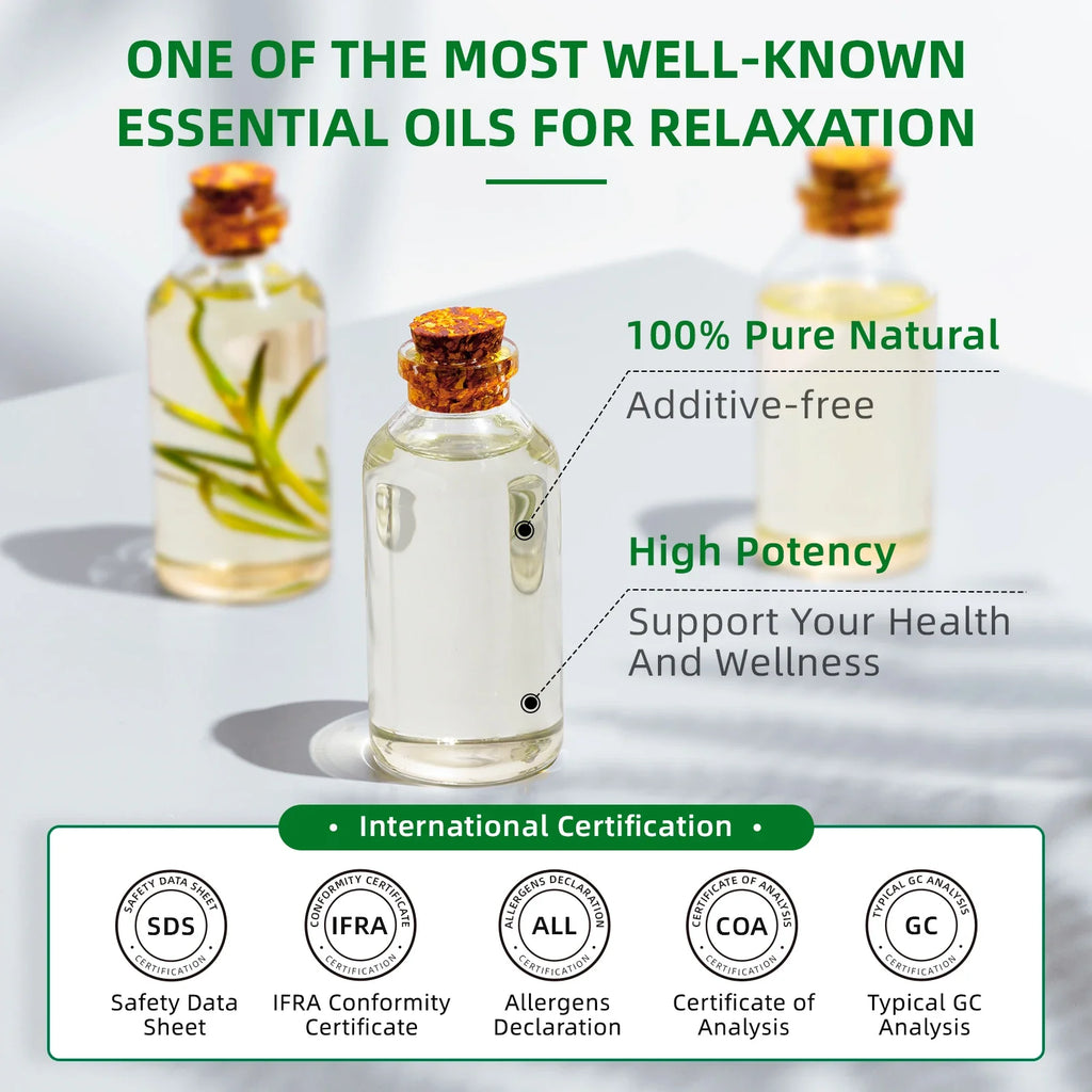 100ML Chamomile Essential Oils,100% Pure Floral Oil for Diffuser, Humidifier, Massage, Valentine's Day, Mother's &Father' Gifts