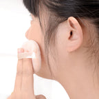 5pcs Round Facial Powder Foundation Puff ,Portable Soft Cosmetic Puff For Makeup Application, Beauty Tool Essential Make Up