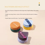 1PCS Round Square Triangle Shape Cosmetic Puff Soft Dry and Wet Dual-use Air Cushion Foundation Powder Sponge Puff Makeup Tools