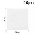 10pcs Transparent Waterproof Self Adhesive Sticker Cloth Patches Camping Awning Tent Water Toys Swimming Ring Repair Tape