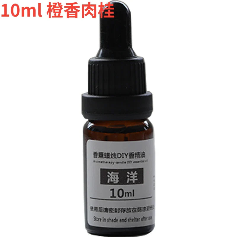 10ml Candle Scents Oil Soluble Essence DIY Aromatherapy Candle Essential Oil Handmade Soap Gypsum Expanded Fragrance Crystal