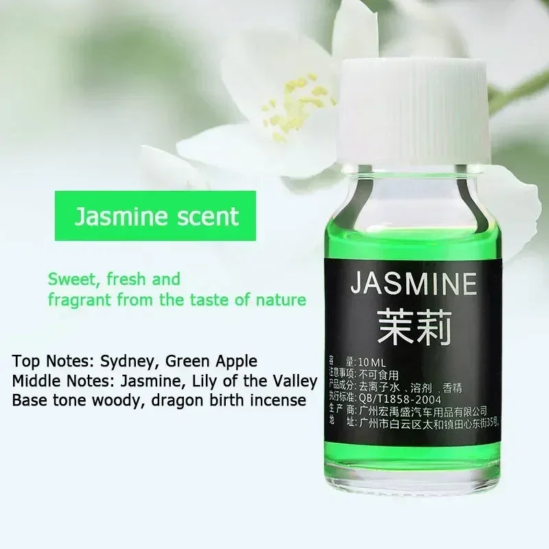 10ml Car Perfume Refill Air Freshener Natural Plant Essential Oil Aroma Diffuser Fragrance Humidifier Essential Oil Freshener