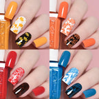 11ml Nail Stamping Polish Gold Silver Colorful Varnishes Lacquers Printing Image Stamp Plate Manicure DIY Salon Stamper Tool