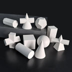 10 Different Shapes Mini Resin Sketch Geometry Sculpture, for Drawing Practice Housewarming Gift Exquisite Workmanship