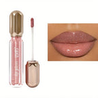 6 Color Mirror Pearl Lip Gloss Waterproof Long Lasting Moisturizing Liquid Lipstick Shimmery Glitter Lip Gloss Women Lip Makeup
