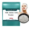 100-1000g High Quality Silk Amino Acid Powder Fibroin silk Peptide hydrolyzates Silk Protein  silk Protein Cosmetic Materia