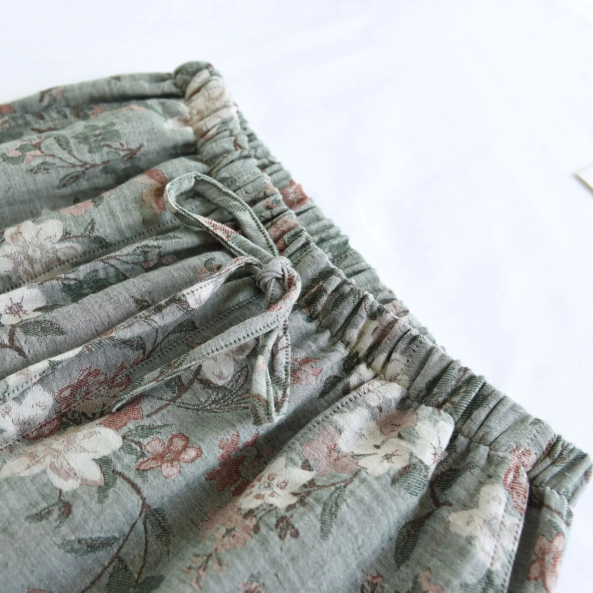 100% Cotton Sleepwear For Sleeping Pant Women Autumn Winter Pajamas Pants Loose Comfortable Homewear Trousers Female Pantalones