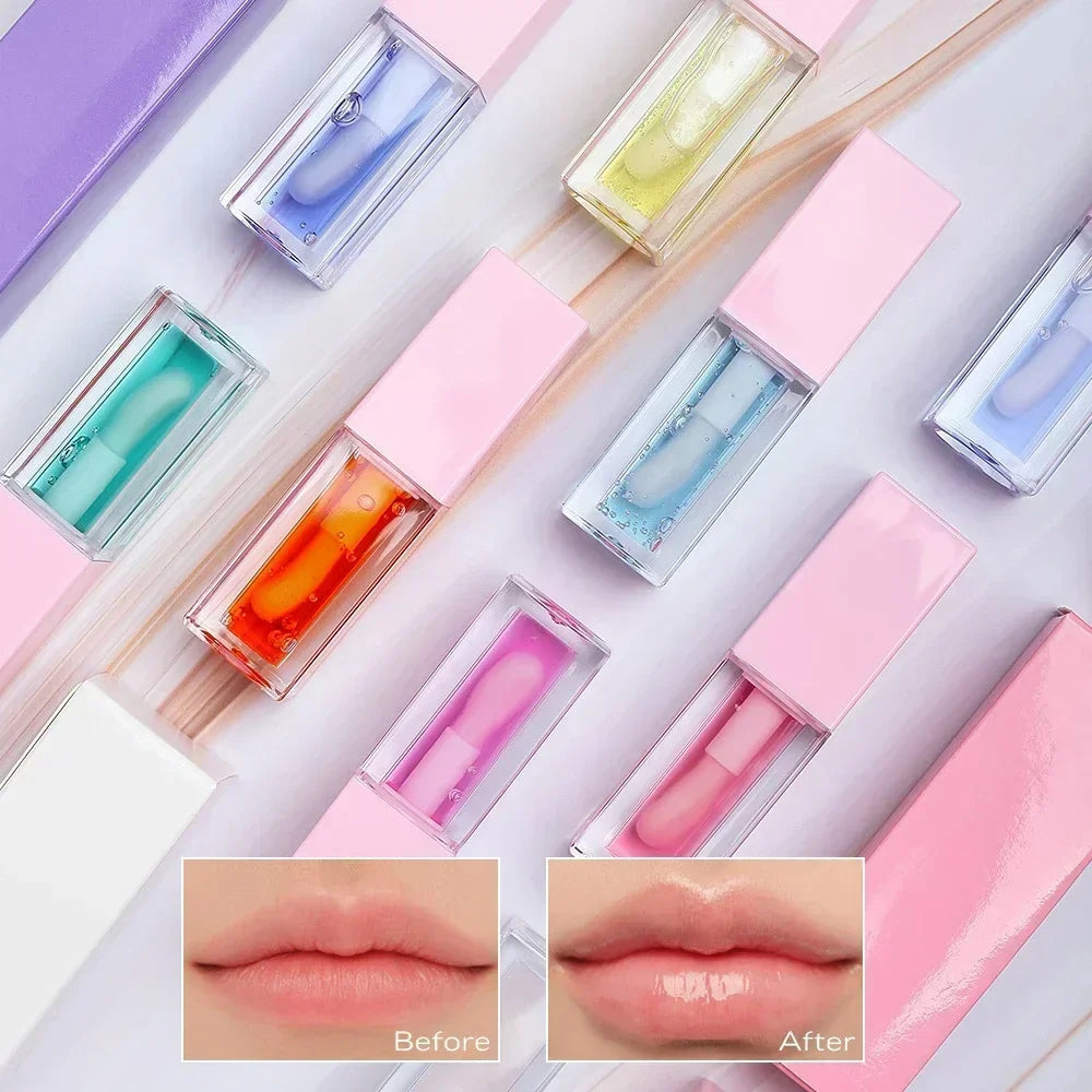 30-color Plumping Lip Oil Private Label Lipgloss Custom Logo Long-lasting Full Color Makeup Plant Moisturizing Cosmetics Vegan
