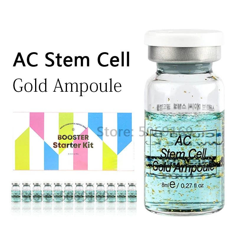 8ml BB Cream Glow Serum Ampoule Essence Facial Niacinamide/Peptide Foundation Moisturizing Hyaluronic Acid Skin Care Beauty