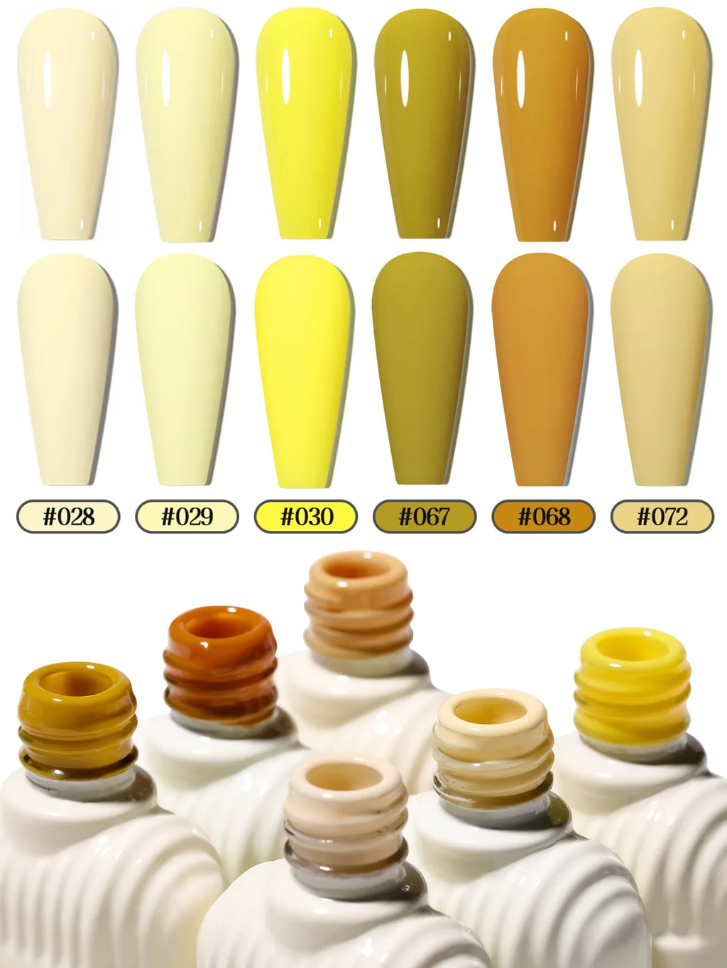 15ml Goose Yellow Nail Polish Gel, Popular Product in 2025, Lemon Yellow Phototherapy Gel Semi-permanent Nail Polish Pintauñas
