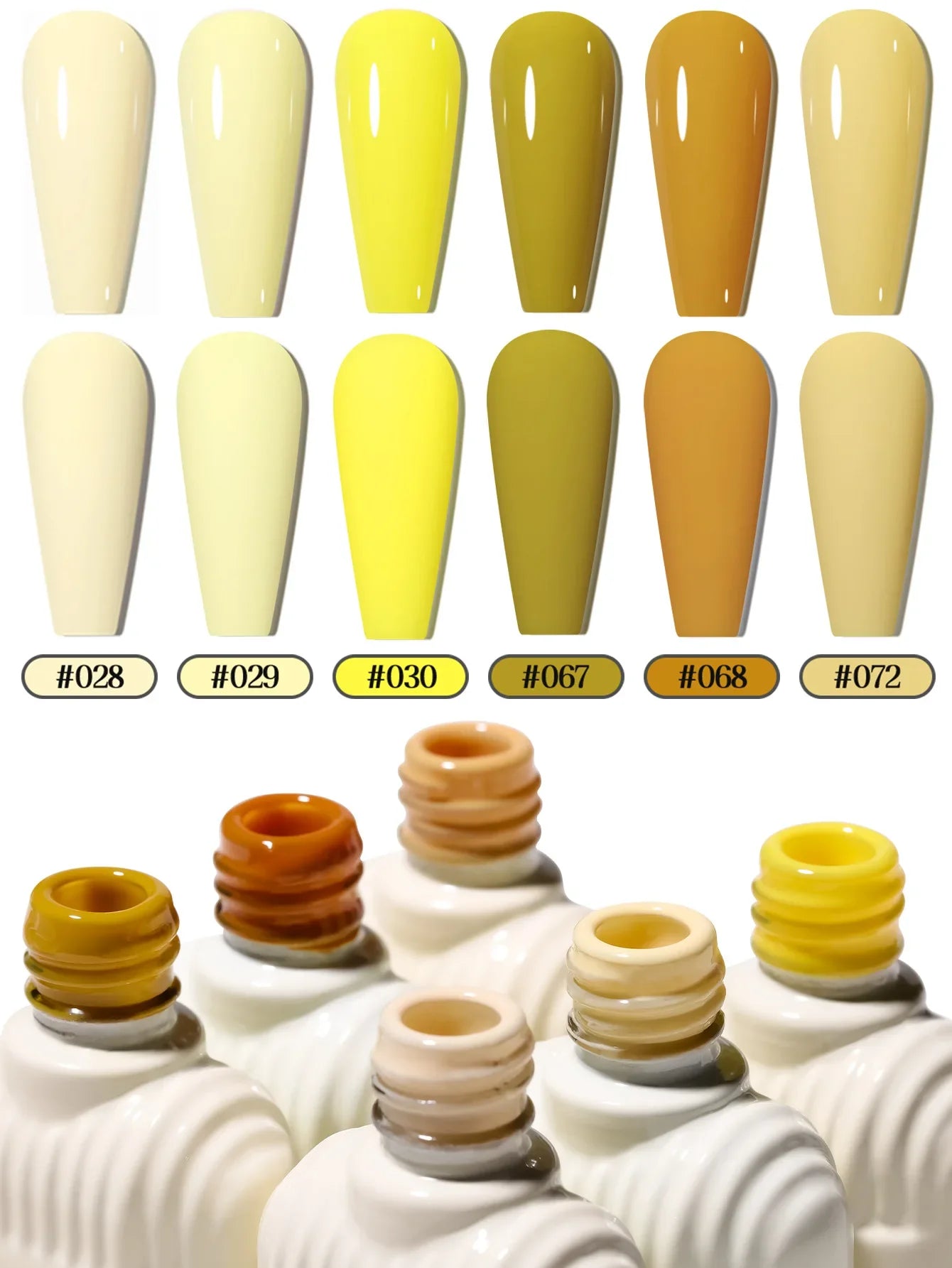 15ml Goose Yellow Nail Polish Gel, Popular Product in 2025, Lemon Yellow Phototherapy Gel Semi-permanent Nail Polish Pintauñas