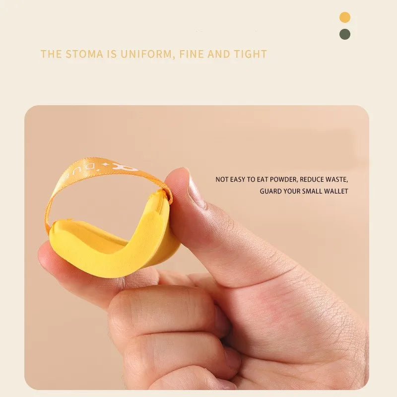 1PCS Round Square Triangle Shape Cosmetic Puff Soft Dry and Wet Dual-use Air Cushion Foundation Powder Sponge Puff Makeup Tools