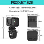 1080p High-definition Portable Sports Mini Camera With Hotspot Wifi Waterproof Camera, Motorcycle And Bicycle Driving Recorder