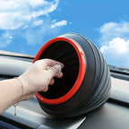 4L Portable Folding Garbage Bin - Multifunctional Telescopic Mini Storage Bin for Car