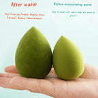 1pcs cosmetic powder puff soft and smooth women's makeup foundation sponge beauty makeup tool accessories drop-shaped