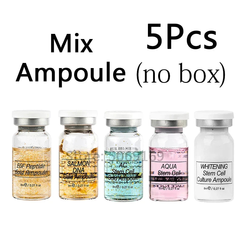 8ml BB Cream Glow Serum Ampoule Essence Facial Niacinamide/Peptide Foundation Moisturizing Hyaluronic Acid Skin Care Beauty