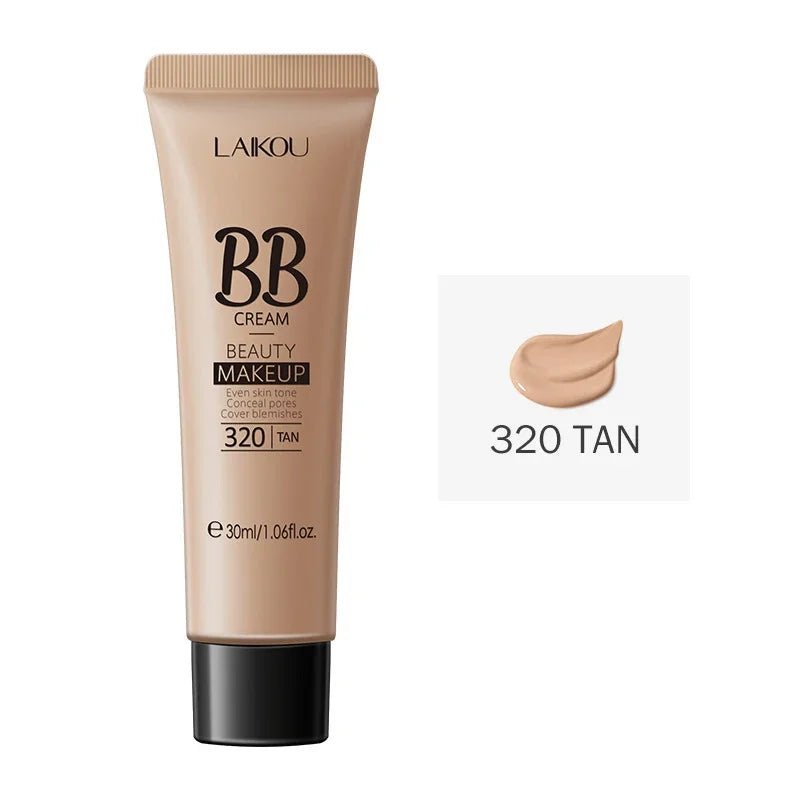 BB Cream Concealer Whitening Brighten Face Foundation 18 Hours Long Lasting Waterproof Moisturizing Makeup Korean Cosmetics 1PCS