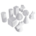 10 Different Shapes Mini Resin Sketch Geometry Sculpture, for Drawing Practice Housewarming Gift Exquisite Workmanship