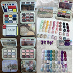 16 Color Cream Nail Gel Polish Solid Nail Gel Palette Mud Painting  Nail Art Design Soak Off UV Gel Varnish Gel Lacquer