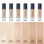 6 Colors Waterproof Liquid Foundation BB Cream Matte Base Primer Moisturizing Concealer Isolation Contour Face Make Up Cosmetics