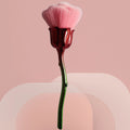 1pc Powder Brush Rose Head Makeup Brush Pink Single Powder Brush Foundation Make Up Brush Soft Hair Nail Blush