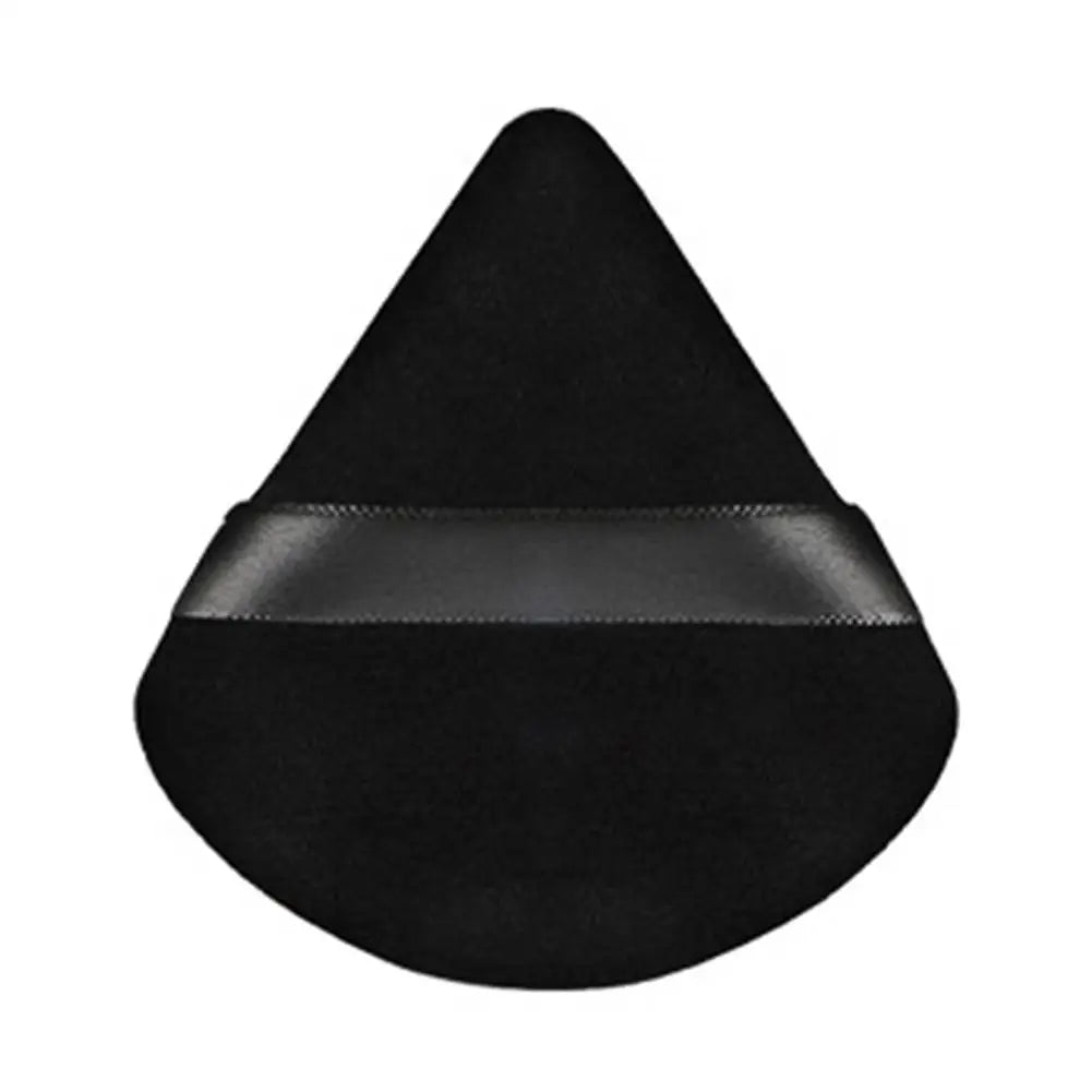 1pcs Washable Velvet Foundation Puff Triangle Powder Puff Soft Makeup Sponge for Face Make Up Eye Contouring Shadow