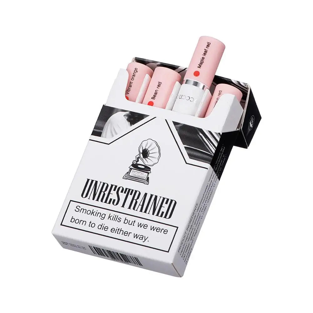 4 Colors Lana Del Rey Lipstick 4 Colors Matte Glossy 24 Lipstick Lasting Stain Women Lip Long Hour Set Tint Tube M4F9