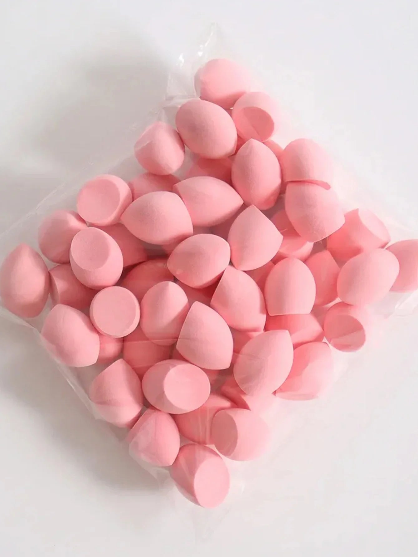 20PCS  Mini Finger Puff Beauty Cosmetic Foundation Cosmetic Sponge Makeup Blender Suitable For Cream & Powder Concealer