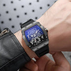 1/2PCS Fashion Men Watches Luxury Large Dial Quartz Watch Casual Silicone Band Men's Sports Watches Reloj Hombre（Without Box）