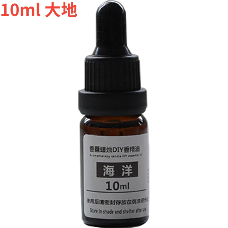 10ml Candle Scents Oil Soluble Essence DIY Aromatherapy Candle Essential Oil Handmade Soap Gypsum Expanded Fragrance Crystal