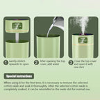 1100ml Household Mute Humidifier Bedroom Large Capacity Aromatherapy Air Diffuser with 7Colours Ambient Light Air Humidification