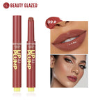 Beauty Glazed 12 Color Shimmering Juicy Lipstick,Shining Lip Plump,Moisturizing Nourishing Women Lip Makeup.Girl's Gift