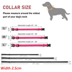 1.2/1.5/1.8M/Night Reflective Pet Towing Rope Collar Nylon Reinforcement Rope Walking Dog Towing Rope Collar Strap Dog Rope