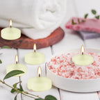 12 Pcs 2inch Ivory Floating Candles, 5-6 Hours of Burning Time, Floating Candles, Romantic Night, Portable Small Candle Set, Not Only a Beautiful Embellishment in Life, and the Best Choice of Love and Warmth.