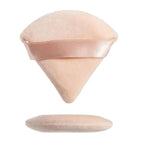 1pcs Washable Velvet Foundation Puff Triangle Powder Puff Soft Makeup Sponge for Face Make Up Eye Contouring Shadow