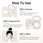 Catkin Phoenix Cushion Foundation Full Coverage, Sheer Satin Finish, Refill Included, Light Beige