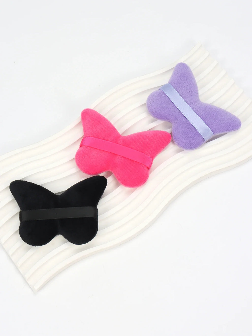 6/12/24Pcs Powder Puff Wet Dry Use for Loose Powder Liquid Cosmetic Soft Plush Powder Puff Makeup Foundation New in Trending