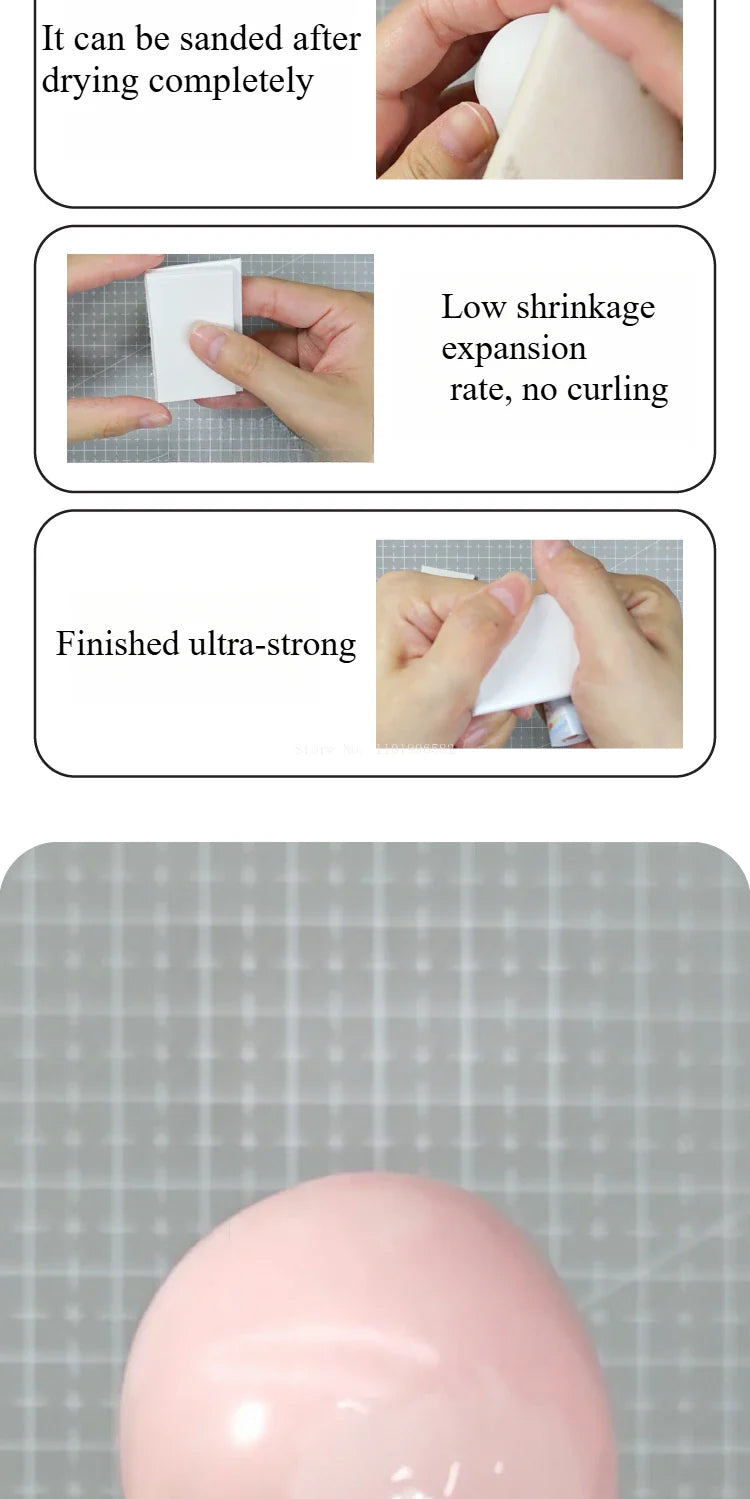 100g/200g/500g/ Set AB Stone Sculpture Clay Strong Waterproof Can Be Polished Ultra-low Expansion Without Volume Edge Color Clay