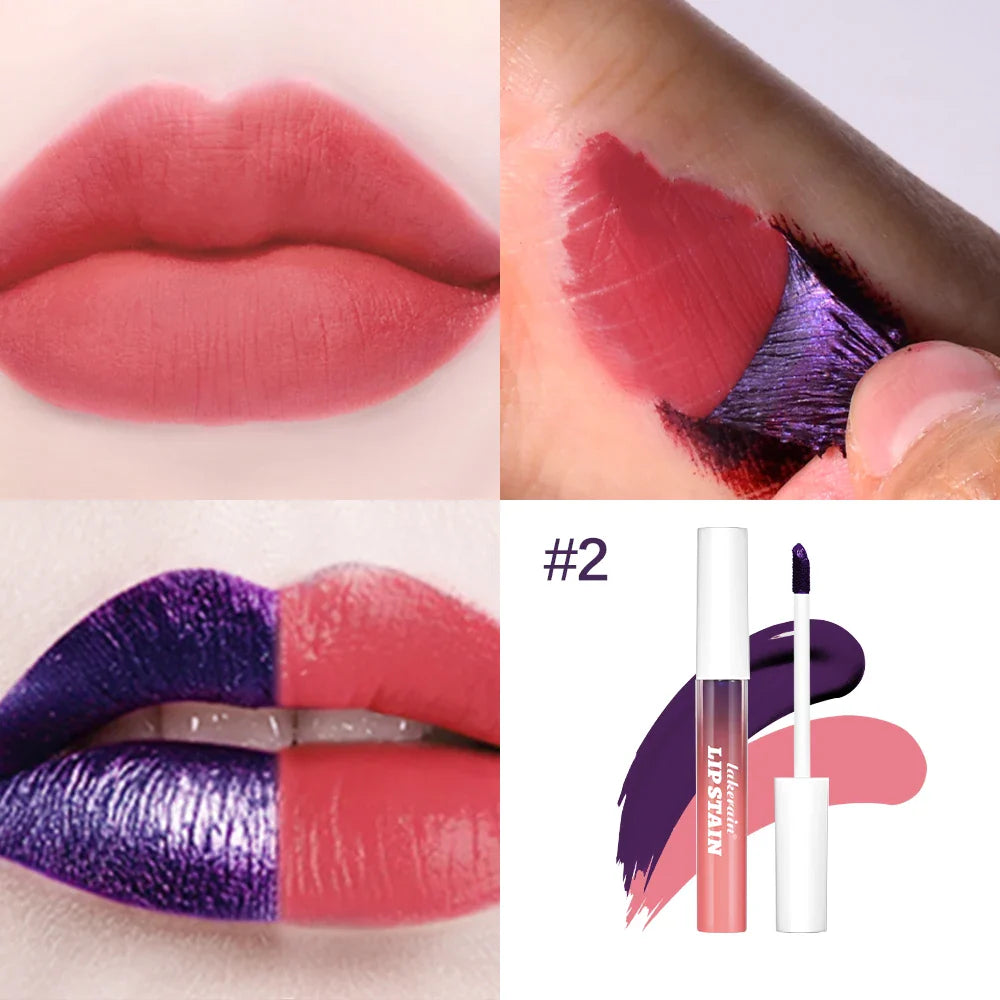 3 Colors Waterproof Peel-off Liquid Lipstick Lasting Moisturizer Lip Gloss No Fading Sexy Lip Gloss Tattoo Dyed Lip Cosmetics